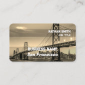 Carte De Visite San Francisco Retro (Devant)