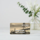 Carte De Visite San Francisco Retro (Debout devant)
