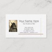 Carte De Visite SANADA YUKIMURA:Business Card (Dos)