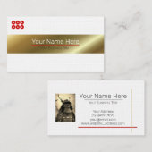 Carte De Visite SANADA YUKIMURA:Business Card (Devant / Derrière)