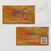 Carte De Visite sanae (Devant / Derrière)