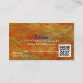 Carte De Visite sanae (Dos)