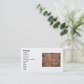 Carte de visite sandales (Debout devant)