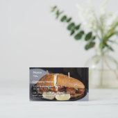 Carte De Visite Sandwich 3 à feston (Debout devant)