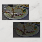 Carte De Visite Sandwiches Deli (Devant / Derrière)