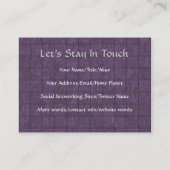 Carte De Visite Sang des ancients (Dos)