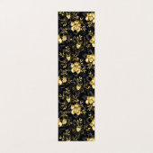 Carte De Visite Sans couture avec orchidées de bijoux (Extérieur déplié)