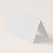 Carte De Visite Sans frontières et en gras (Dos)