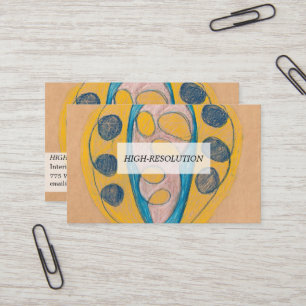 Carte De Visite Sans titre, 1908 par Hilma af Klint