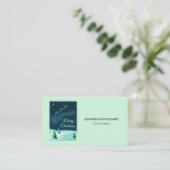 Carte De Visite Santa and his Reindeers (Debout devant)