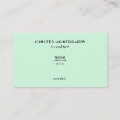 Carte De Visite Santa and his Reindeers (Dos)