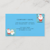 Carte De Visite Santa Claus (Dos)