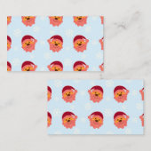 Carte De Visite Santa Claus (Devant / Derrière)