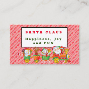 Carte De Visite Santa Claus