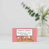Carte De Visite Santa Claus (Debout devant)