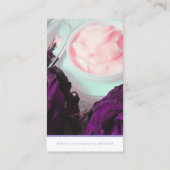 Carte De Visite Santé de beauté ou coutume de photo de société de (Dos)