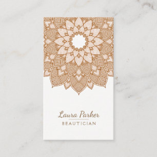 Carte De Visite Santé de méditation de yoga de fleur de Lotus de