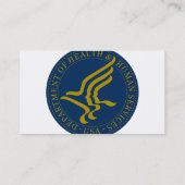 Carte De Visite Santé et services sociaux (HHS) (Dos)