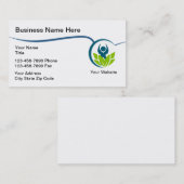 Carte De Visite Santé Médicale Bien-être physique (Devant / Derrière)