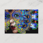 Carte De Visite SAPHIRE ÉPHÉRIQUE Beauté, Salon, Spa, Artiste maqu (Dos)