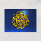 Carte De Visite Sapphire Bleu DES DRAGONS DOUCES (Dos)