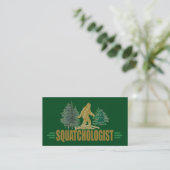 Carte De Visite SASQUATCH - Chasse au squatch (Debout devant)