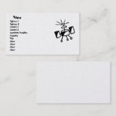 Carte De Visite Satellite/carte de visite de communications (Devant / Derrière)