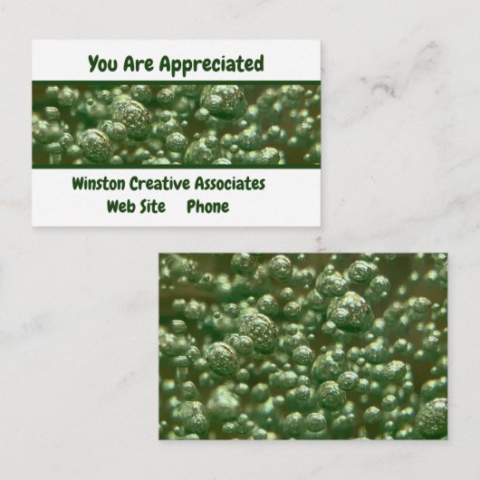 Carte De Visite Satisfaction du client Commande client commerciale (Devant / Derrière)