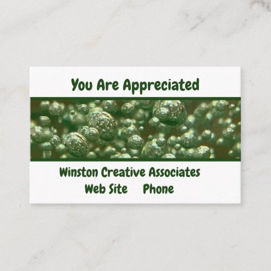 Carte De Visite Satisfaction du client Commande client commerciale (Devant)