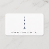 Carte De Visite Saturn Rocket (Devant)