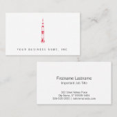 Carte De Visite Saturn Rocket (Devant / Derrière)