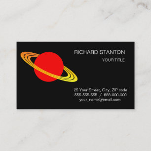 Carte De Visite Saturne