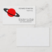 Carte De Visite Saturne (Devant / Derrière)