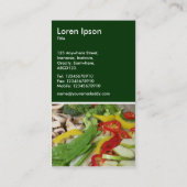 Carte De Visite Sauce à remous - Vert foncé (Dos)