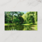 Carte De Visite Saule par le lac (Dos)