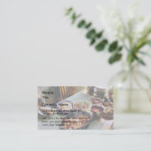 Carte De Visite Saumon de nourriture (Debout devant)