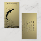 Carte De Visite Sauter de Marlin (Devant / Derrière)