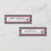 Carte de visite sauvage de HP de gâteau (Devant / Derrière)