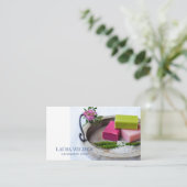 Carte De Visite Savon artisanal bio naturel (Debout devant)