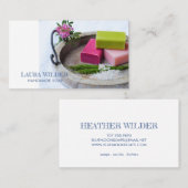 Carte De Visite Savon artisanal bio naturel (Devant / Derrière)