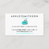 Carte De Visite Savon illustré (Dos)