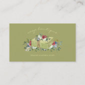 Carte De Visite Savon vert naturel (Devant)