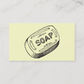 Carte De Visite Savon Vintage (Dos)