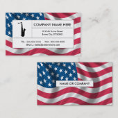 Carte De Visite saxaphone américain (Devant / Derrière)