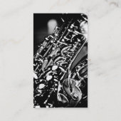 Carte De Visite Saxophone (Dos)