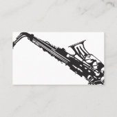 Carte de visite saxophone (Dos)