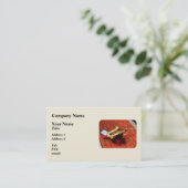 Carte De Visite Saxophone Avant Parade (Debout devant)