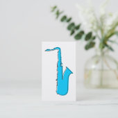 Carte De Visite saxophone d'oddRex (Debout devant)