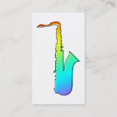 Carte De Visite saxophone oddRex (Dos)