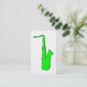 Carte De Visite saxophone oddRex (Debout devant)